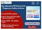 Buy Abortion Pill Pack to End Pregnancy Safely at Home