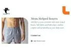 Style in Every Stripe: Mens Striped Boxers by Luft-Boxers