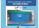 Install Durable, Leak-Proof Geo Tanks in India | Wetcomb