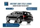 Get Car Title Loans Richmond