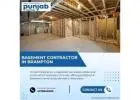 Trusted Basement Contractor in Brampton | Punjab Designers Canada