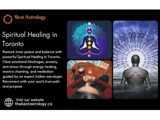 Spiritual Healing in Toronto – Restore Energy with Trusted Psychic & Healer