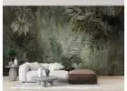 tropical wallpaper mural