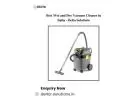 Best Wet and Dry Vacuum Cleaner in India - Delta Solutions