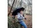 Hands-Free Wearable Umbrella for Outdoor Sun & Rain