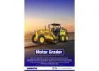 Best Motor Grader by Komatsu