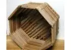 Vanda Basket: Premium Mahogany Baskets for Orchid Root Health
