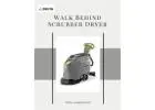 Walk Behind Scrubber Dryer - Delta Solutions