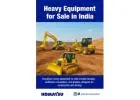 Komatsu Heavy Equipment for Sale in India