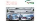 Mercedes W111 Fintail Saloon bumpers 1959