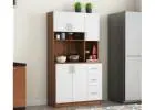 Elegant Wooden Crockery Cabinet for Sale