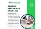 Reliance General Insurance Car Insurance Made Simple with Quickinsure