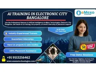 AI Certification Course with 100% Placement in Electronic City Bangalore
