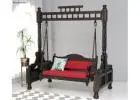 Buy Traditional Wooden Swing for Home at Wooden Street