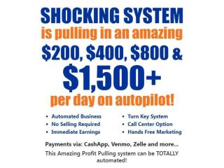 Automated System with Call Center Makes Money For You On Autopilot- $200, $400, $800, $1500 + Daily! Automated System with Call Center Makes Money For You On Autopilot- $200, $400, $800, $1500 + Daily!