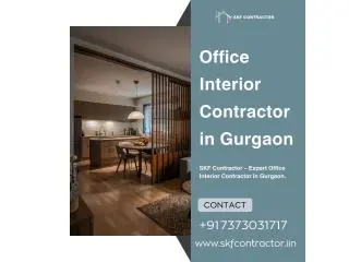 Upgrade Your Office by Office Interior Contractor in Gurgaon Upgrade Your Office by Office Interior Contractor in Gurgaon