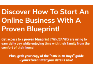 Follow A Proven Blueprint that is working for over 1,000 People Online