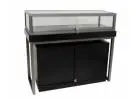 Shop Modern Aluminium Display Counters Online | Glass Cabinets Direct