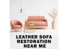 Leather Sofa Restoration Near Me