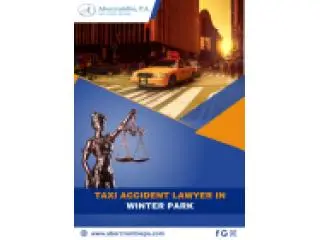 Best Taxi Accident Lawyer in Winter Park with Free Consultation