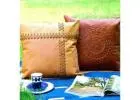 High-end Leather Cushions for classic home decor