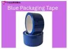 Strong Blue Packing Tape 48mm × 66m – Durable Blue Colour Tape Roll