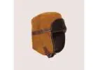 Mens Shearling Winter Hat Premium Warmth & Style