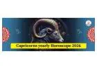 Capricorn Yearly Horoscope 2026