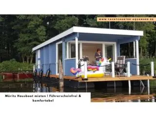 Müritz Hausboot mieten | Führerscheinfrei & komfortabel