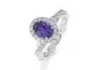 Buy Lab-Grown Tanzanite Engagement Rings – AG & Sons UK
