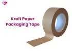 Premium 48mm x 50m Kraft Paper Packaging Tape – Strong Kraft Parcel Tape