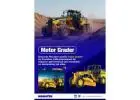 Motor Grader - Komatsu India