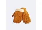 Shearling Men’s Sheepskin Gloves – Classic Winter Warmth