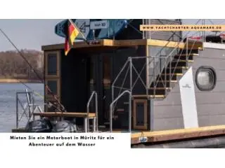 Mieten Sie ein Motorboot in Müritz für ein Abenteuer auf dem Wasser