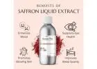 Saffron Liquid Extract for Skin Care & Cosmetic Formulations | Raasa Oils