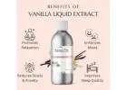 Vanilla Liquid Extract for Cosmetic & Beauty Products | Raasa Oils