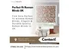 Roman Window Blinds UK – Stylish & Durable Window Blinds