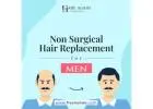 Non Surgical Hair Replacement For Men in Fresno