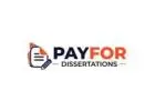 Pay for PHD Dissertation