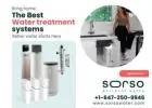 Premium Water Treatment Systems in Ontario, Canada | Sorso Wellness Water