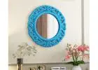 Round Geometric Mirror – Contemporary Chic for Modern Spaces