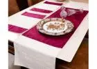 Artisan Table Runner: Define Your Dining Space