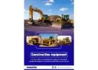Top Quality Construction Equipment by Komatsu India