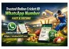 Trusted Online Cricket ID WhatsApp Number - Fast & Secure Access