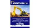 Buy Durable Komatsu PC210 for Construction and Earthmoving