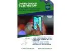 Best Online Cricket Coaching App – Learn from Expert Coaches Anytime