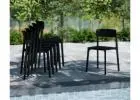 Premium Notion Black Outdoor Chair – Modern Comfort