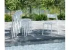 Premium White Notion Chair – Modern Outdoor Seating