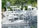Premium White Profile Chair for Stylish Outdoor Living Spaces