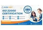 ISO 22000 Certification Services in Charlotte